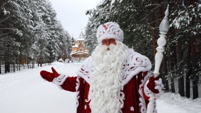
        Российский Дед Мороз обратился к участникам дорожного движения    