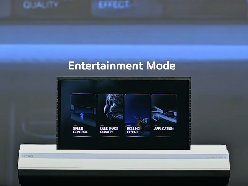 Hyundai разработала гибкий дисплей для мультимедийных систем