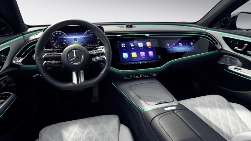 Mercedes-Benz E-Class нового поколения: интерьер в стиле моделей EQ и только гибриды