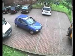 Девушка водитель за рулем