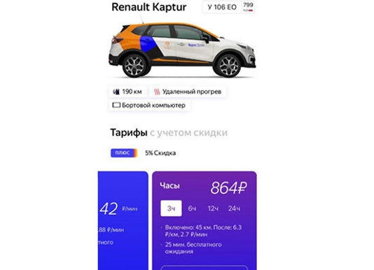 Какие акции предоставляет Яндекс Драйв?