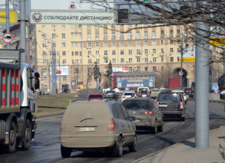 Ограничение для грузовиков по Москве.
