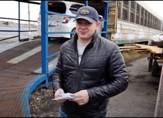 Цены на автомобили из Японии после роста доллара. Выгрузка ЖД вагона.