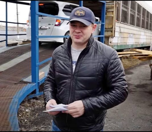 Цены на автомобили из Японии после роста доллара. Выгрузка ЖД вагона.