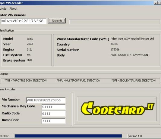 Для чего нужен универсальный VIN декодер?