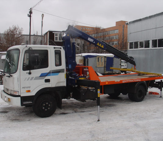 Сфера применения эвакуатора с краном-манипулятором