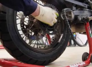 Как заменить камеру для мотоцикла