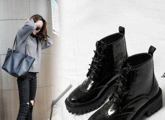 С чем носить женские берцы?