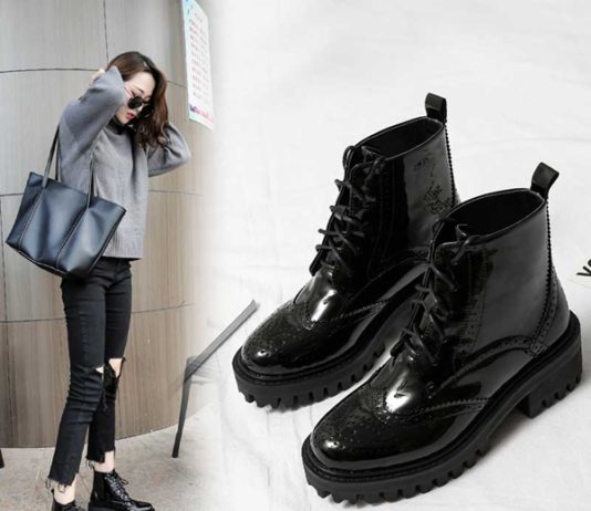 С чем носить женские берцы?