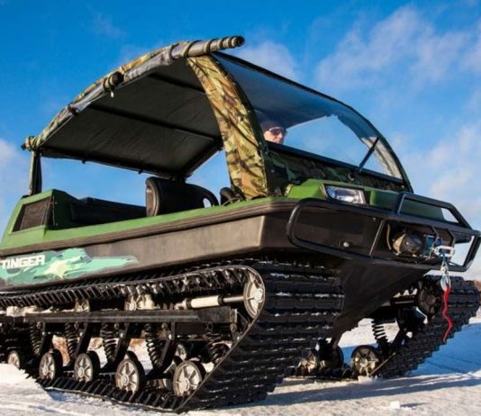 Снегоболотоход: особенности техники