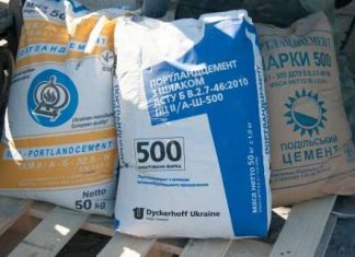 Цемент М500: технические характеристики