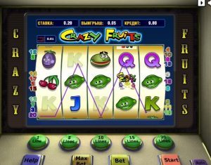 Игровой автомат Crazy Fruits: придется по душе каждому гемблеру