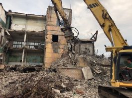 Этапы демонтажа зданий