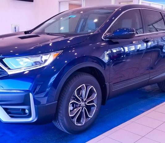 Honda представила обновленный кроссовер Honda CR -V для России.