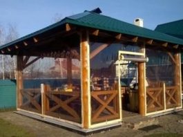 Мягкие окна для веранды: особенности