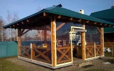 Мягкие окна для веранды: особенности