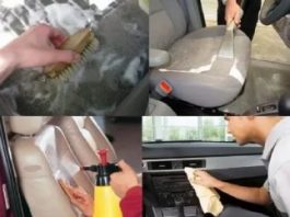 Виды химчистки салона автомобиля