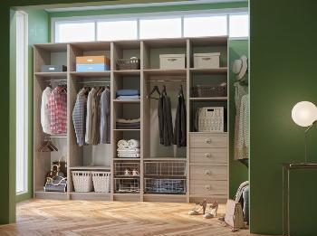 Виды гардеробных шкафов