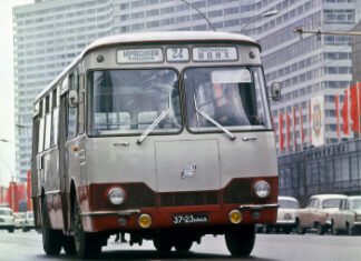 Самые популярные автобусы в СССР