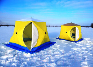 Как выбрать зимнюю палатку