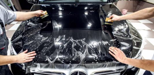 Защита кузова автомобиля полиуретановой пленкой