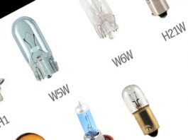 Типы автомобильных ламп