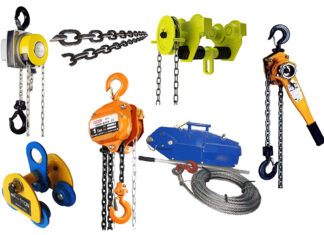 Применение талей в строительстве и производстве