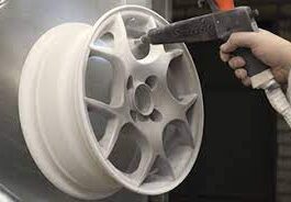 Этапы покраски дисков порошковой краской