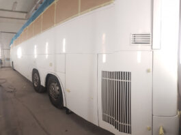 Сколько стоит покрасить автобус полностью?