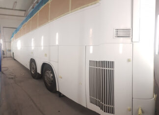 Сколько стоит покрасить автобус полностью?