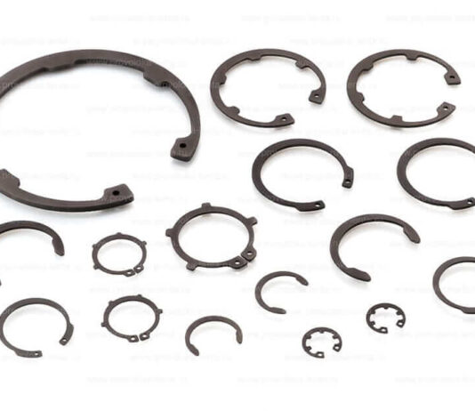 Виды стопорных колец