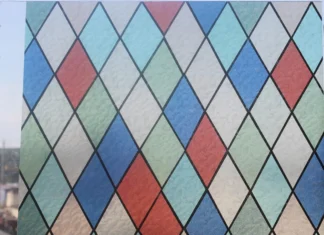 Виды витражной пленки для стекол