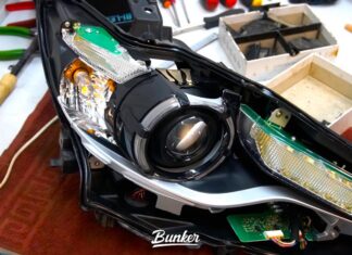 Установка линз в фары: как и для чего?