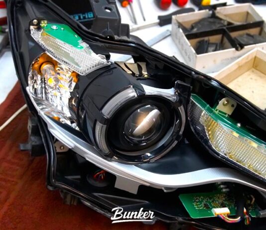 Установка линз в фары: как и для чего?