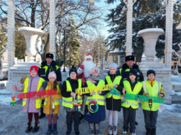 В Пятигорске «Новогодний патруль» заступил на стражу безопасности пешеходов