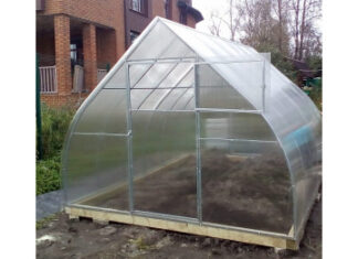 Особенности каплевидной теплицы