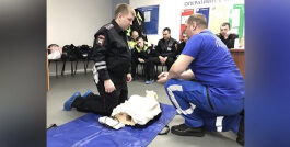 Белгородские автоинспекторы проходят курсы оказания первой помощи пострадавшим в ДТП