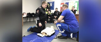 Белгородские автоинспекторы проходят курсы оказания первой помощи пострадавшим в ДТП