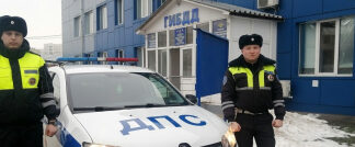 Сотрудники подмосковной Госавтоинспекции своевременно доставили в больницу водителя, которому стало плохо за рулем