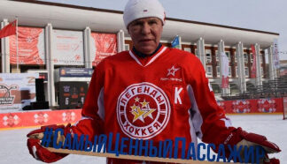 В Подмосковье в последний день зимы знаменитые хоккеисты выступили за безопасность дорожного движения