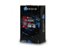 Особенности моторного масла Akkora 5W-40