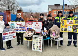 Автоинспекторы Ставрополья проводят практические мастер-классы в дошкольных учреждениях по правилам перевозки детей в автомобиле