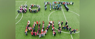 Белгородские ЮИДовцы создали «живую инсталляцию» в юбилейный год движения