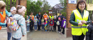 На Кубани волонтёры «Серебряного патруля» популяризируют использование световозвращающих элементов