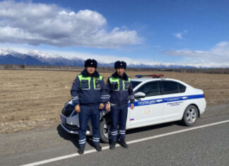 В Бурятии полицейские оперативно доставили мужчину в медицинское учреждение