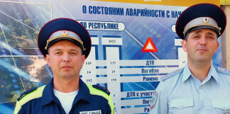 В Республике Марий Эл автоинспекторы помогли оперативно доставить в больницу младенца с ожогами