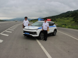 Автопарк ставропольской Госавтоинспекции пополнил первый российский электрокроссовер