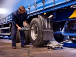 Грузовой шиномонтаж с выездом: преимущества и особенности