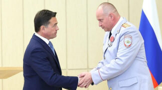 В Доме правительства Московской области состоялось торжественное мероприятие в честь Дня образования Госавтоинспекции