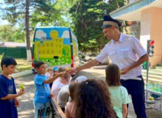 С помощью комплексов «Лаборатории безопасности» на Ставрополье продолжается обучение детей Правилам дорожного движения